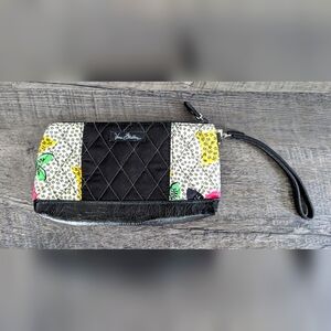 Vera Bradley Bright Colorful Patchwork 8" Clutch Wristlet